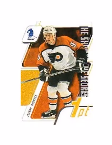 2003-04 BAP Memorabilia He Shoots He Scores Points #2 Jeremy Roenick 1 Pt. (10-X162-FLYERS)