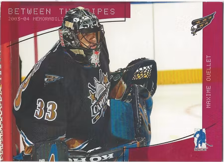 2003-04 BAP Memorabilia Ruby #142 Maxime Ouellet (15-X43-CAPITALS)