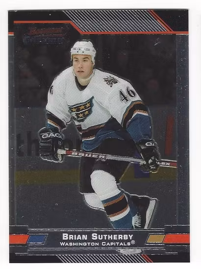2003-04 Bowman Chrome #24 Brian Sutherby (10-X78-CAPITALS)