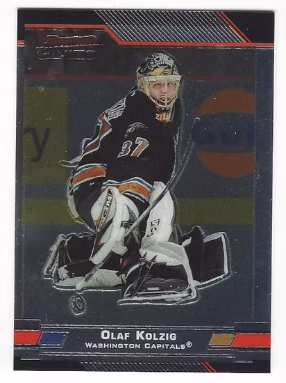 2003-04 Bowman Chrome #56 Olaf Kolzig (10-X78-CAPITALS)