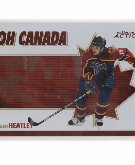 2003-04 ITG Action Oh Canada #OC10 Dany Heatley (12-X168-THRASHERS)