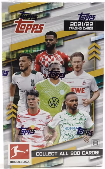 2021-22 Topps Bundesliga Soccer (Hobby Box)