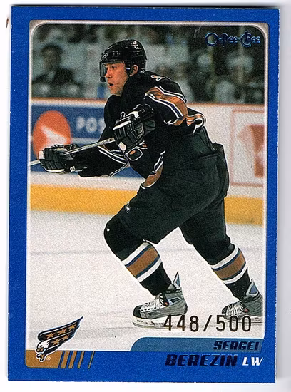 2003-04 O-Pee-Chee Blue #259 Sergei Berezin (10-X46-CAPITALS)