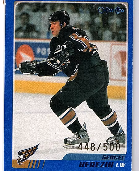 2003-04 O-Pee-Chee Blue #259 Sergei Berezin (10-X46-CAPITALS)