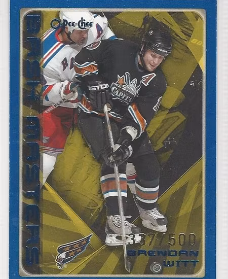 2003-04 O-Pee-Chee Blue #286 Brendan Witt BM (12-X150-CAPITALS)