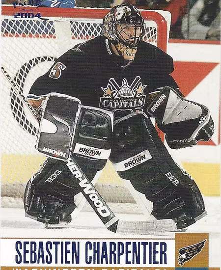 2003-04 Pacific Blue #341 Sebastien Charpentier (15-X39-CAPITALS)