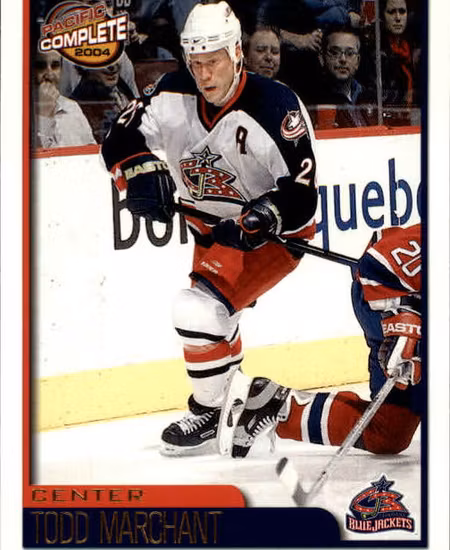 2003-04 Pacific Complete #211 Todd Marchant (5-X65-BLUEJACKETS)