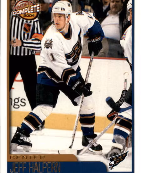2003-04 Pacific Complete #264 Jeff Halpern (5-X66-CAPITALS)