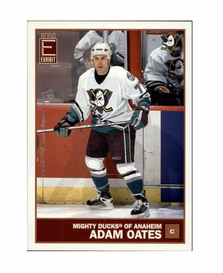 2003-04 Pacific Exhibit Yellow Backs #3 Adam Oates (10-X189-DUCKS)