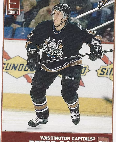 2003-04 Pacific Exhibit Yellow Backs #147 Peter Bondra (10-X44-CAPITALS)