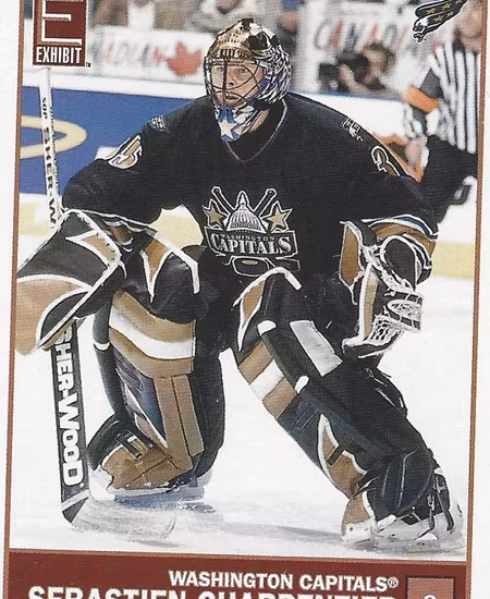 2003-04 Pacific Exhibit Yellow Backs #148 Sebastien Charpentier (10-X44-CAPITALS)