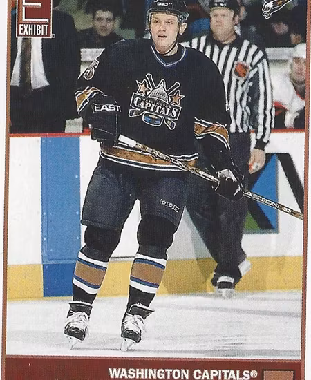 2003-04 Pacific Exhibit Yellow Backs #149 Sergei Gonchar (12-X40-CAPITALS)