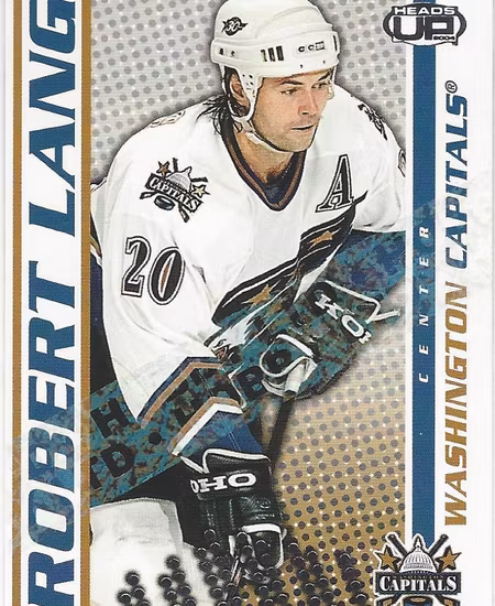 2003-04 Pacific Heads Up Hobby LTD #100 Robert Lang (15-X37-CAPITALS)
