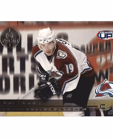 2003-04 Pacific Heads Up In Focus #4 Joe Sakic (15-X61-AVALANCHE)