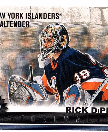 2003-04 Pacific Heads Up Stonewallers #8 Rick DiPietro (10-X19-ISLANDERS)