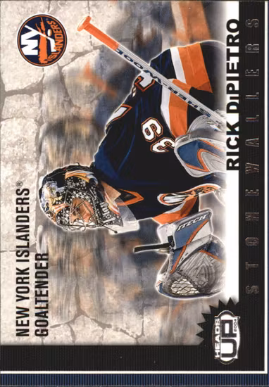 2003-04 Pacific Heads Up Stonewallers #8 Rick DiPietro (10-X61-ISLANDERS)