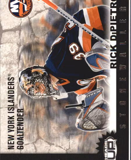 2003-04 Pacific Heads Up Stonewallers #8 Rick DiPietro (10-X61-ISLANDERS)