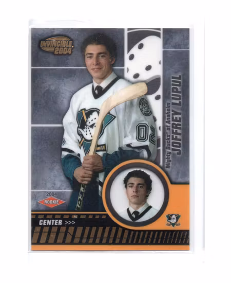 2003-04 Pacific Invincible #101 Joffrey Lupul RC (30-X282-DUCKS)