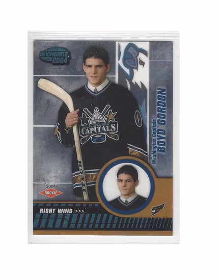 2003-04 Pacific Invincible Blue #125 Boyd Gordon (25-X137-CAPITALS)