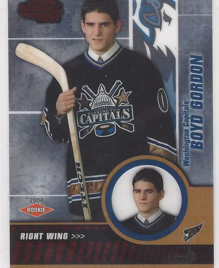 2003-04 Pacific Invincible Red #125 Boyd Gordon (15-X138-CAPITALS)
