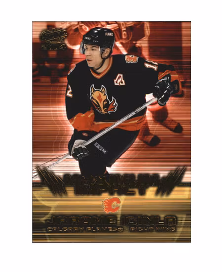 2003-04 Pacific Maximum Impact #2 Jarome Iginla (12-X162-FLAMES)