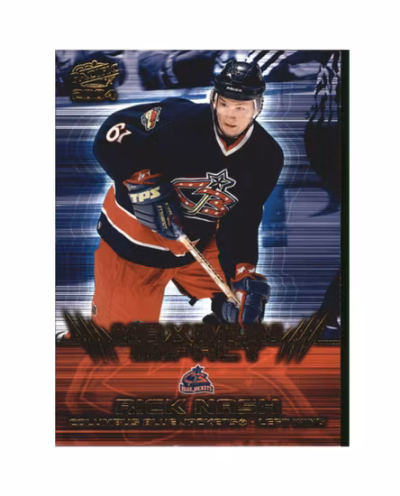 2003-04 Pacific Maximum Impact #3 Rick Nash (12-X162-BLUEJACKETS)