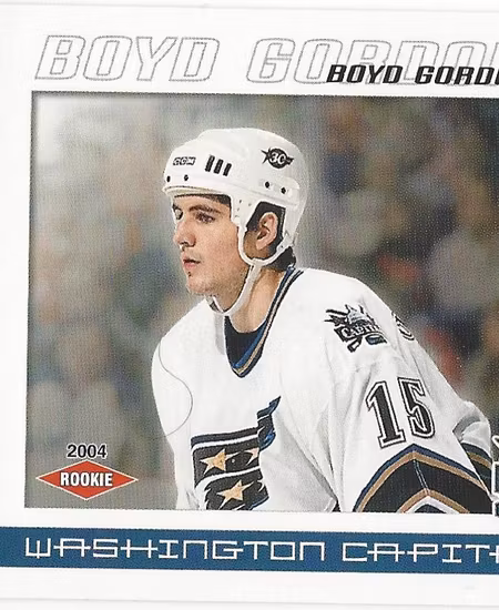2003-04 Pacific Quest for the Cup #138 Boyd Gordon RC (15-X41-CAPITALS)