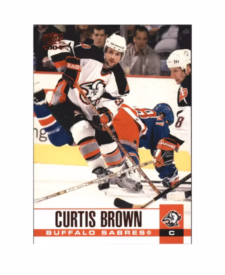 2003-04 Pacific Red #38 Curtis Brown (10-X185-SABRES)