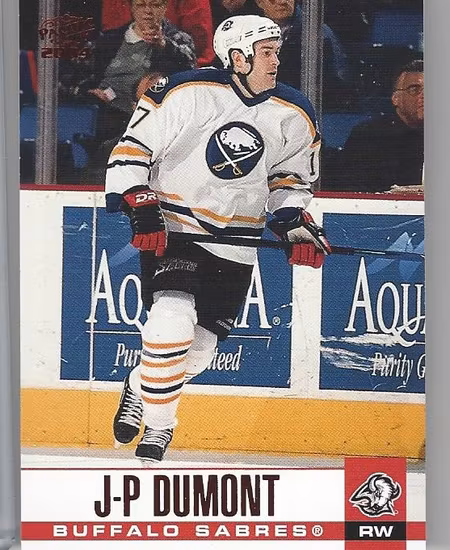2003-04 Pacific Red #40 J-P Dumont (10-X111-SABRES)