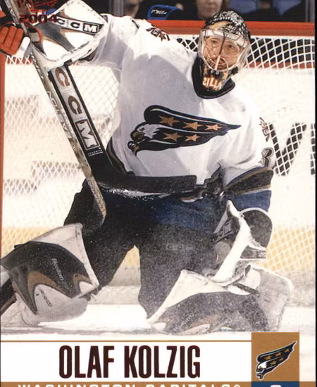 2003-04 Pacific Red #346 Olaf Kolzig (10-X67-CAPITALS)