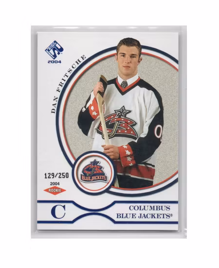 2003-04 Pacific Supreme Blue #114 Dan Fritsche (25-X202-BLUEJACKETS)