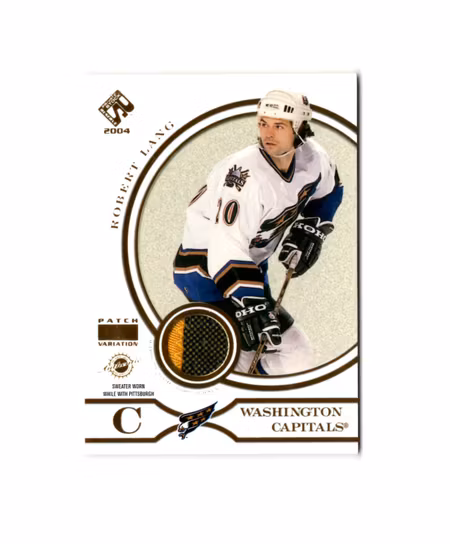 2003-04 Private Stock Reserve Patches #212 Robert Lang (100-X126-CAPITALS)