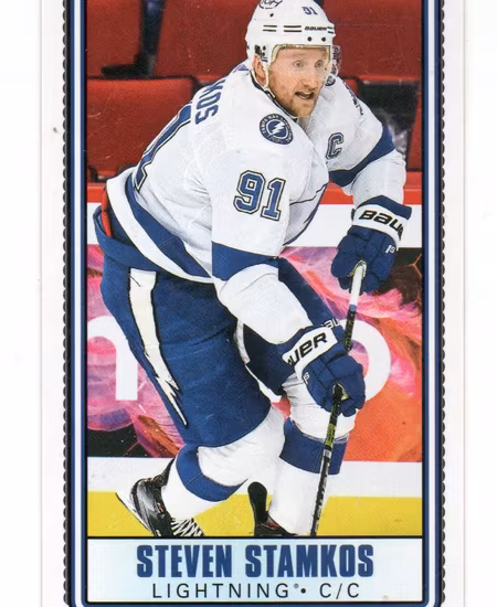 2021-22 O-Pee-Chee OPC Premier Tallboys #P28 Steven Stamkos (15-X304-LIGHTNING)