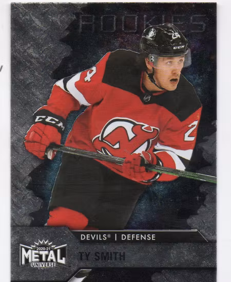2020-21 Metal Universe #149 Ty Smith RC (25-X304-DEVILS)