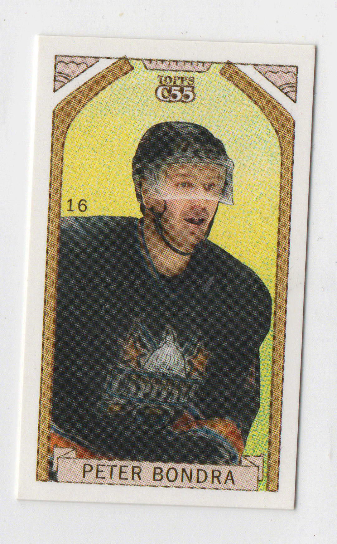 2003-04 Topps C55 Minis American Back #16 Peter Bondra (10-X140-CAPITALS)