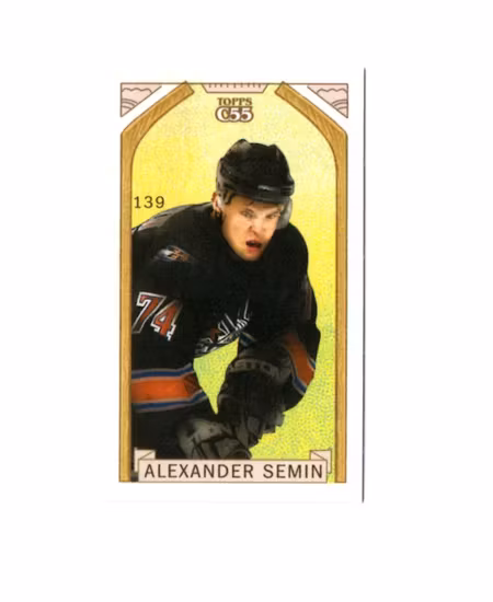 2003-04 Topps C55 Minis American Back Red #139 Alexander Semin (50-X140-CAPITALS)