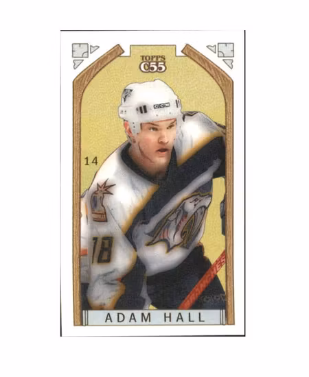 2003-04 Topps C55 Minis Stanley Cup Back #14 Adam Hall (10-X165-PREDATORS)