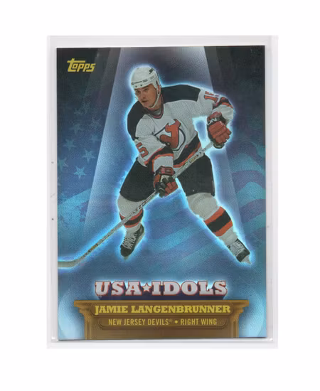 2003-04 Topps Idols #UI20 Jamie Langenbrunner (12-X200-DEVILS)