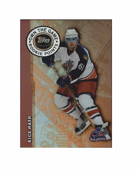 2003-04 Topps Own the Game #OTG8 Rick Nash (10-X257-BLUEJACKETS)