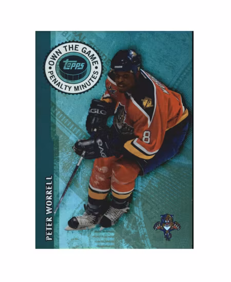 2003-04 Topps Own the Game #OTG20 Peter Worrell (10-X190-NHLPANTHERS)