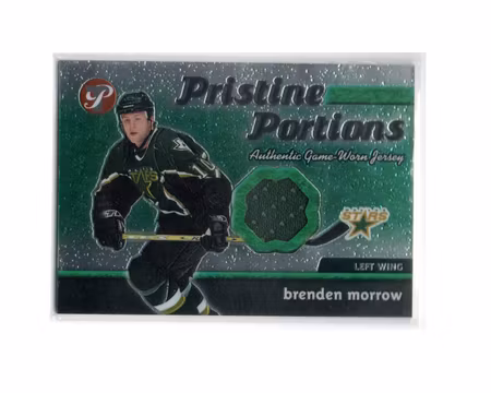 2003-04 Topps Pristine Jersey Portions #PPJBMW Brenden Morrow A (40-X187-NHLSTARS)