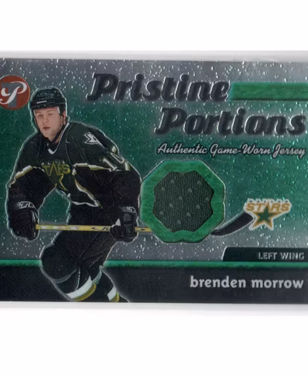 2003-04 Topps Pristine Jersey Portions #PPJBMW Brenden Morrow A (40-X187-NHLSTARS)