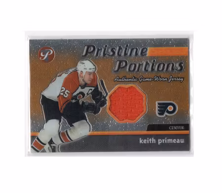 2003-04 Topps Pristine Jersey Portions #PPJKP Keith Primeau A (40-X207-FLYERS)