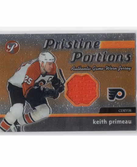 2003-04 Topps Pristine Jersey Portions #PPJKP Keith Primeau A (40-X207-FLYERS)