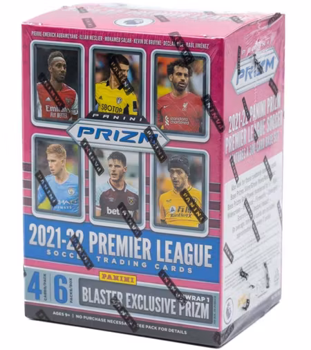 2021-22 Panini Prizm Premier League EPL Soccer (Blaster Box)