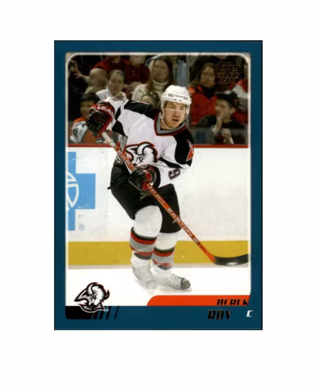 2003-04 Topps Traded #TT90 Derek Roy RC (10-X218-SABRES) (2)