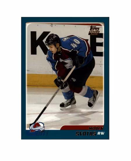 2003-04 Topps Traded #TT97 Marek Svatos RC (10-X218-AVALANCHE)