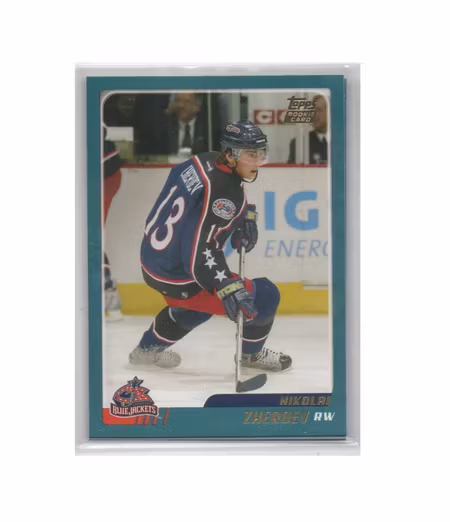 2003-04 Topps Traded #TT102 Nikolai Zherdev RC (10-X220-BLUEJACKETS) (2)