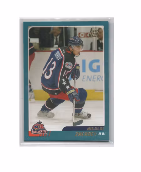 2003-04 Topps Traded #TT102 Nikolai Zherdev RC (10-X220-BLUEJACKETS)