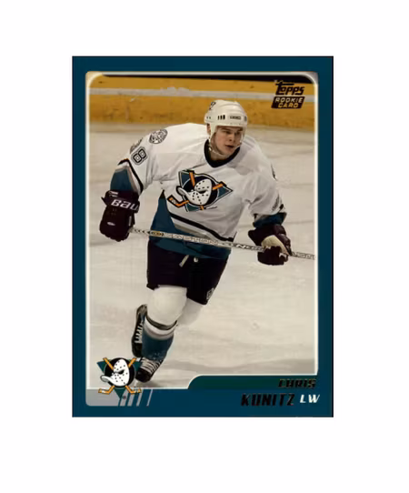 2003-04 Topps Traded #TT115 Chris Kunitz RC (10-X218-DUCKS) (2)